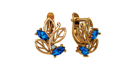 ср140 Серьги 