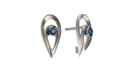 ср199 Серьги с фианитами