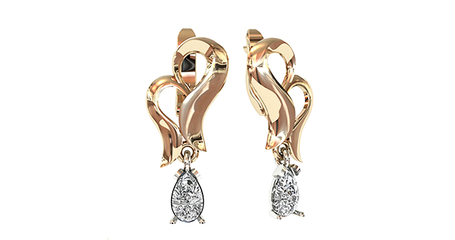 ср237 Серьги-подвески 