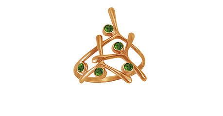 ск039 Кольцо из золота 