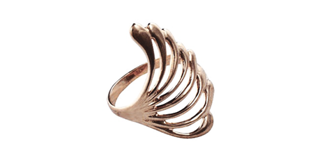 ск055 Кольцо золотое 