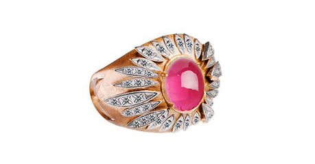 ск116 Винтажное женское кольцо 