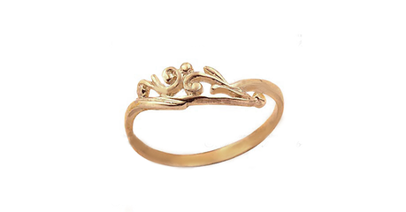 ск139 Кольцо без камней